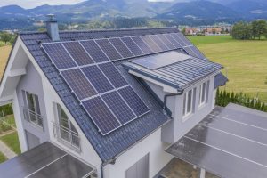residential solar panel installation